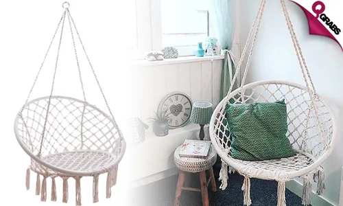 Indoor/Outdoor Hanging Chair Hammock!